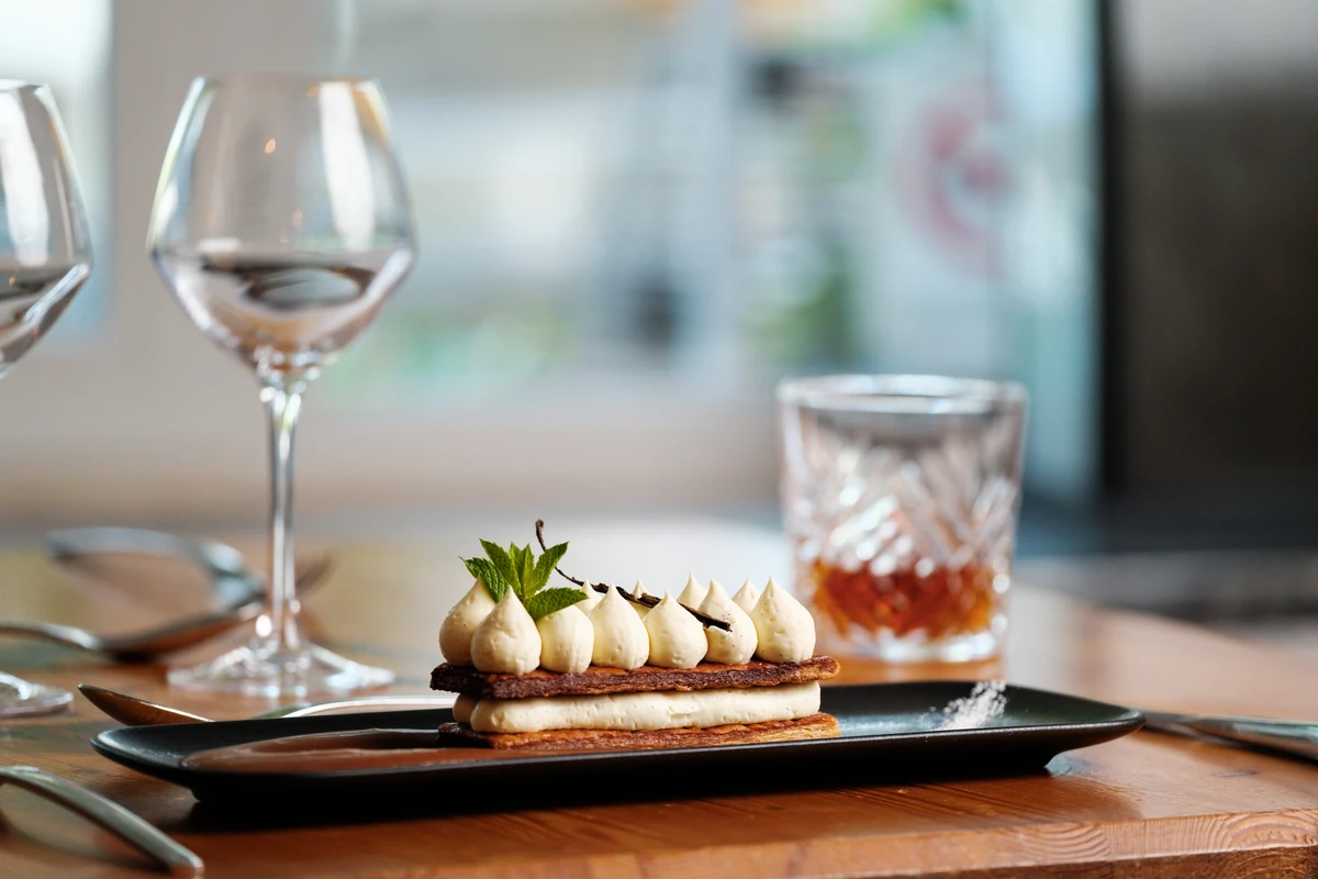 mille feuille à la vanille