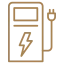 Icône borne de recharge