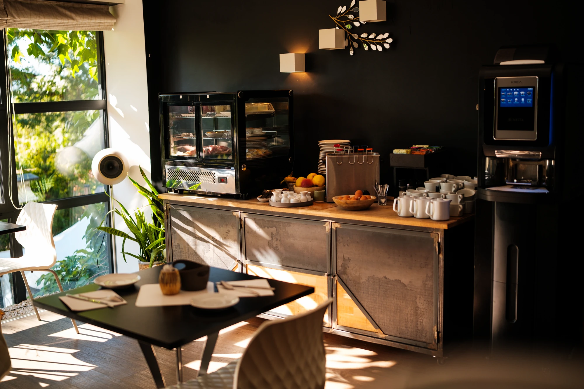 Salle du petit déjeuner